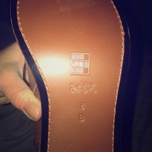 Coach Cecelia caramel colored boot